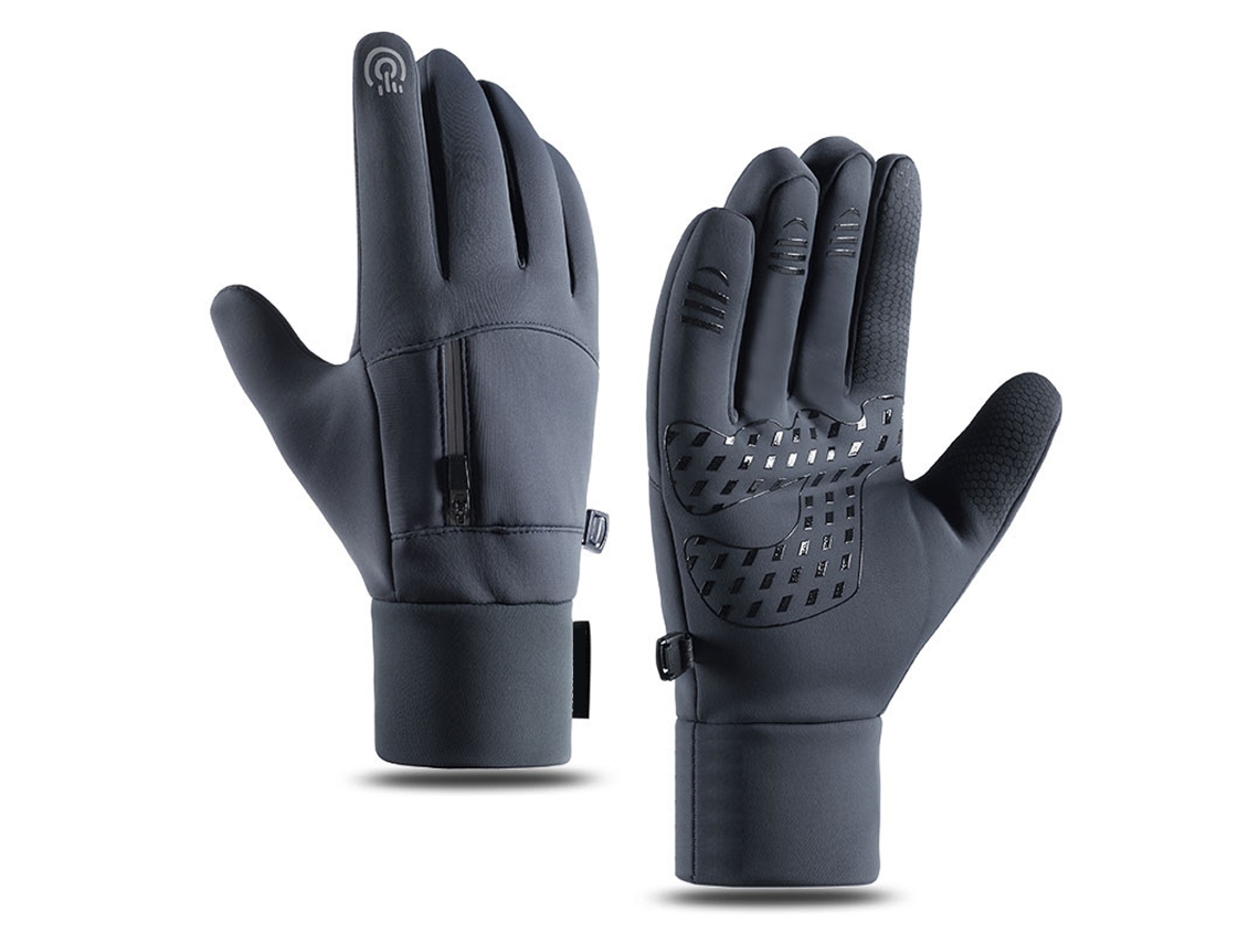 Guantes de esquí térmicos impermeables para hombre y mujer Guantes de snowboard de invierno