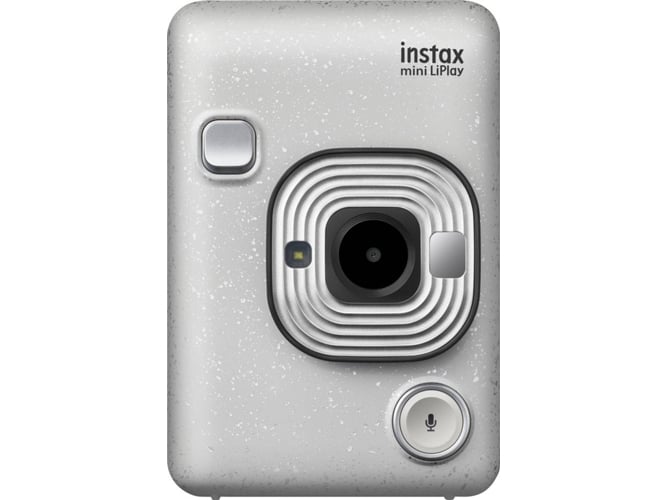Cámara Instantánea FUJIFILM Instax Mini LiPlay (Stone White -Obturación: 1/4 - 1/8000 s - Li-Ion - 62x46 mm)