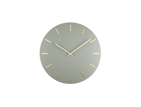 Reloj de pared con varillas doradas Karlsson Charm