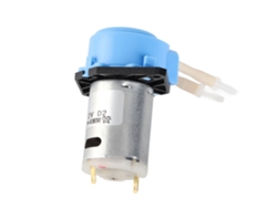 Minibomba dosificadora peristáltica autocebante de 12 V CC para acuarios y laboratorios, ideal para la dosificación precisa de líquidos.