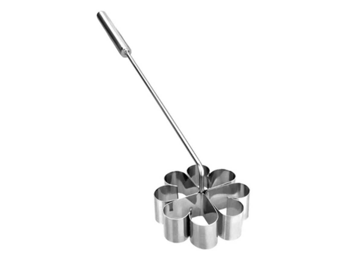Molde flor inoxidable 38 cm