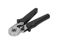 Cepillo de crimpeo manual autoajustable compatible con varios calibres