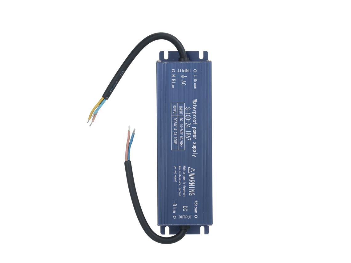 2026-adaptador Transformador De Alimentación Led Impermeable Ip67 Ac 110v-240v A Dc 24v 100w Para Tiras Led, Carteles Exteriores
