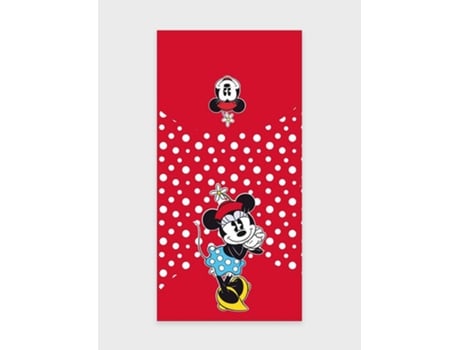 Toalla de Playa MINNIE Poncho en Algodón (110 x 55 cm)