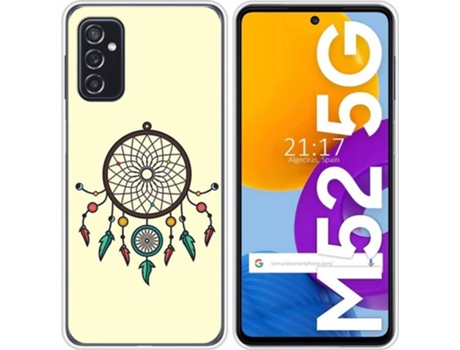 Carcasa Samsung Galaxy M52 5G TUMUNDOSMARTPHONE Atrapasueños Multicolor