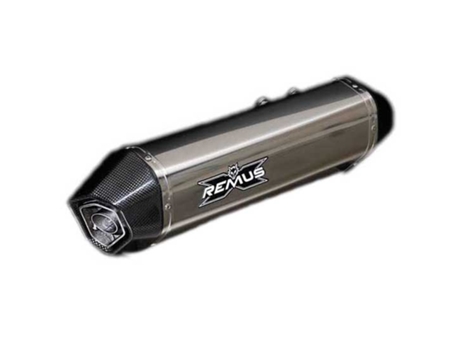 Silenciadores REMUS Silencioso slip on hexacone aço inoxidável ktm homologado