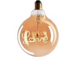Bombilla Led Love Vintage, Regulable, 4w, Blanco Cálido, 230v, Filamento El27
