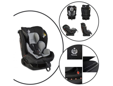 Silla de Coche MONI Marshal Negra (0-36Kg)