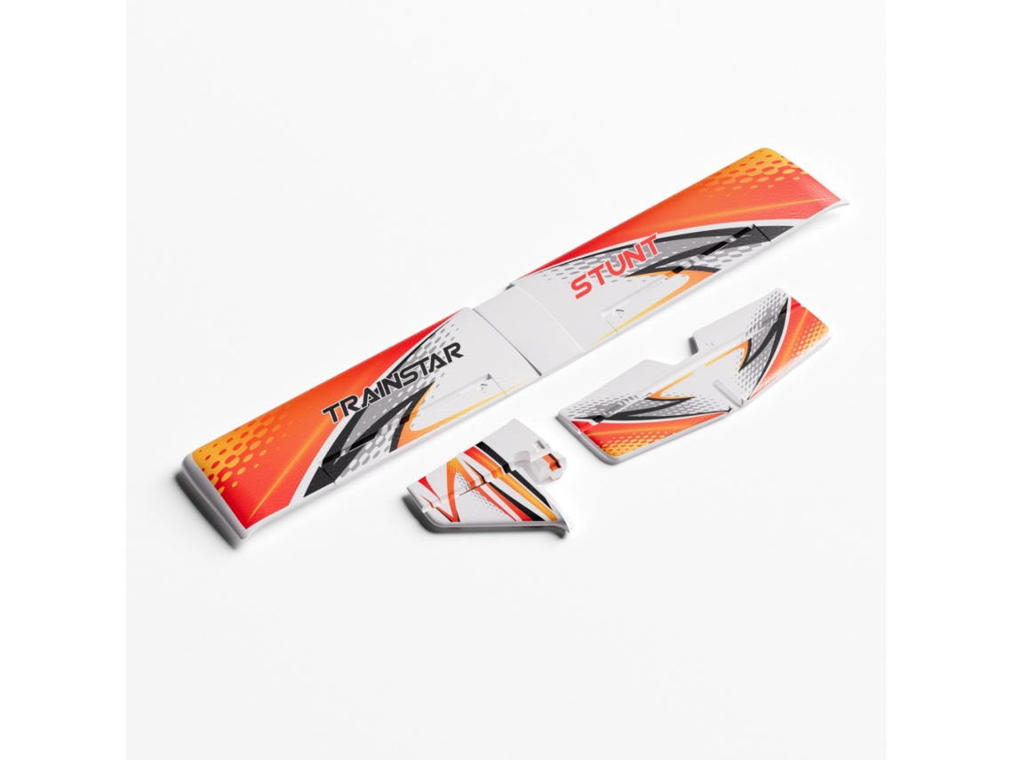 Orangevolantexrc Trainstar Stunt 500mm Wingspan Rc Airplane Spart Part Main Wing And Tail Wing Set