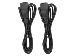 Cable Adaptador De Corriente Iec320 C14 Macho A C7 Hembra, Convertidor De 2500 W Para Altavoz De Portátil