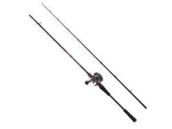 Combo Baitcasting Max Lp Pike Jerkbait Prateado 1.98 M / 30-90 Gabu Garcia