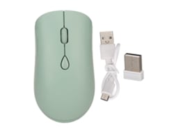 Baoj-2026rato Sem Fio 2.4g Bluetooth 5.2 Recarregável 1600dpi Silencioso Ergonómico Para Escritório Pc Portátil Verde