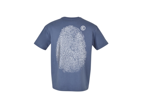 Camiseta para Unisexo MISTER TEE (XS - Algodón - Azul)