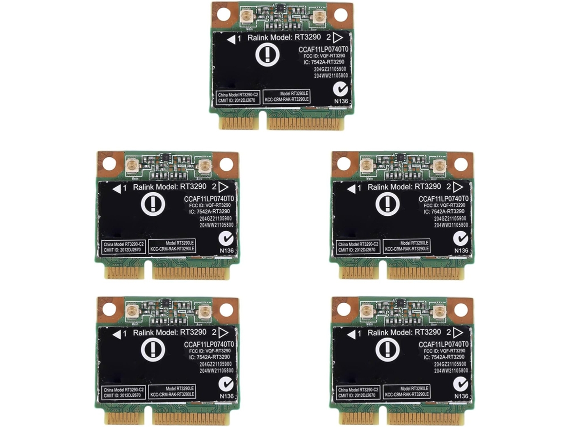 5 Puertos De 150 Mbps, 2,4 Ghz, Rt3290, 802.11b/g, Sin Wlan, Wifi + Bluetooth Bt 3.0