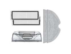 Se aplica a Xiaomi Mijia 1c Stytj01zhm Robot Partes Caja de Polvo Filtro HEPA Mop
