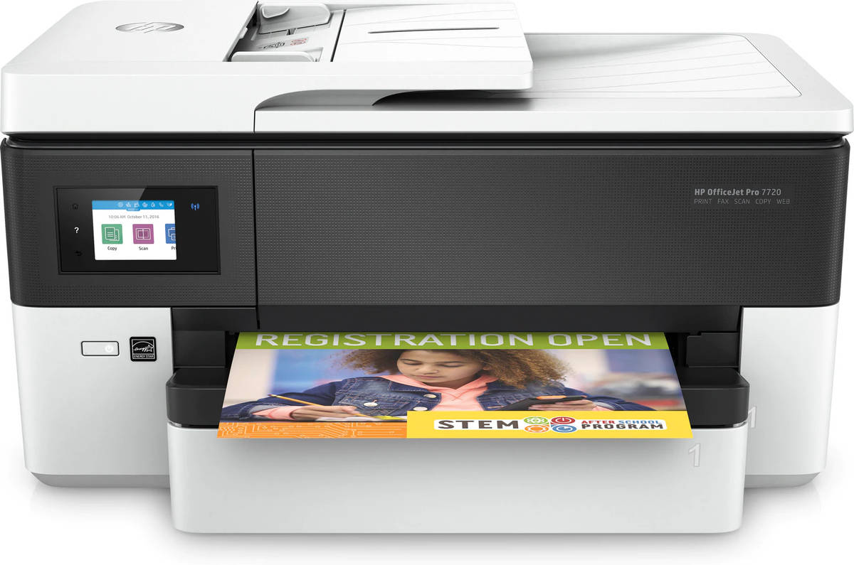 Impresora HP Officejet Pro 7720 A3 RJ11 (Multifunción A3 - Inyección de Tinta - Wi-Fi)