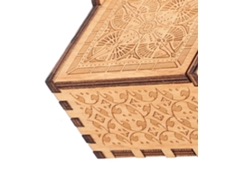 Caja De Música De Madera Grabada A Mano, Juguete Musical, Regalo, Decoración Del Hogar (2)