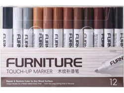 Kit De 12 Marcadores Para Muebles Para Cubrir Y Eliminar Arañazos Y