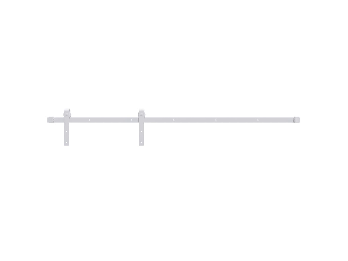 Herrajes para puertas correderas VIDAXL Blanco Acero  (183cm)
