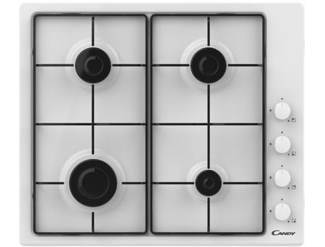 Placa de Gas CANDY CHW6LWW (59.5 cm - Blanco)