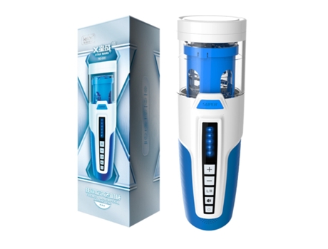 Super Masturbador Masturbador Realista para Hombres 200 gAzul BISBISOUS