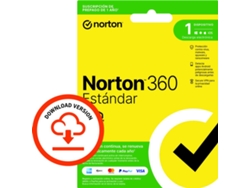 Software NORTON 360 Estándar (1 Dispositivo - 1 año - Smartphone, PC y Tablet - Formato Digital)