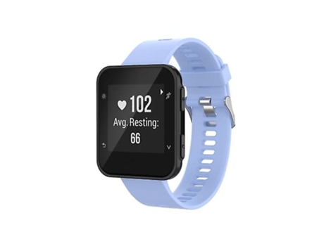 Correa Para Garmin Foreathlete 35j / Forerunner 35j Correa De Reloj De Silicona Azul VENISYMLIS