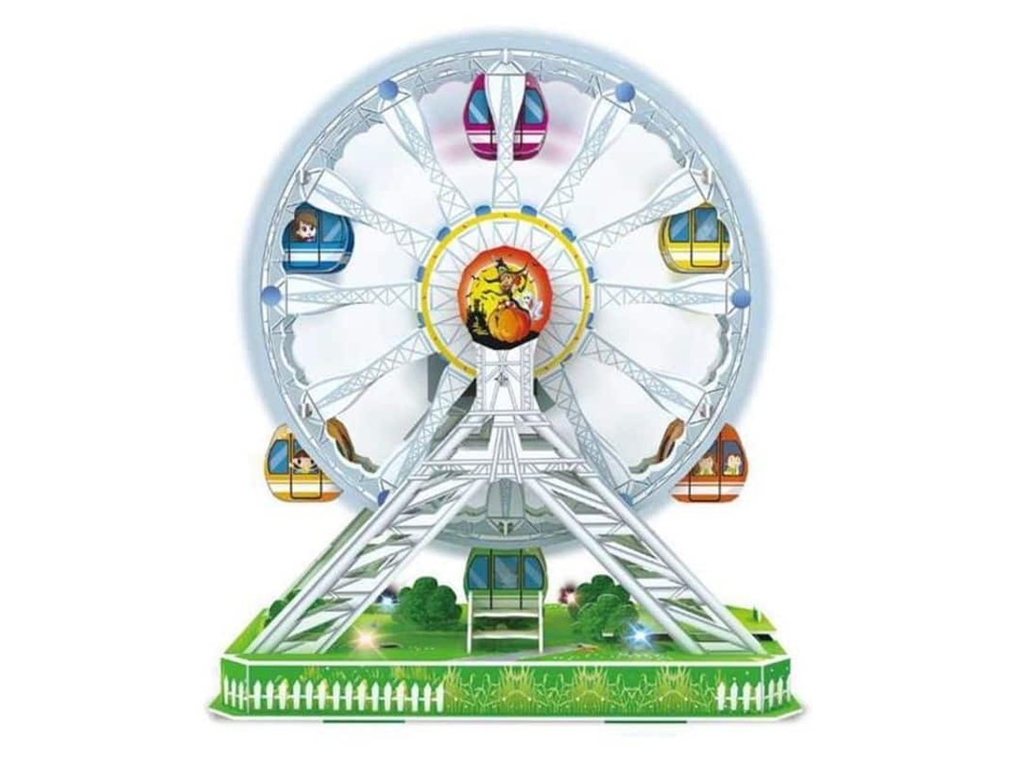Puzzle 3d Noria Con Luz De 50 Piezas 161479 P19