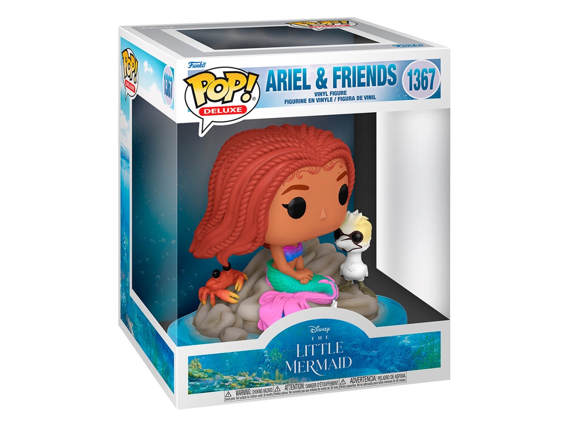 Figura Pop Deluxe Disney La Sirenita Ariel Friends B.active