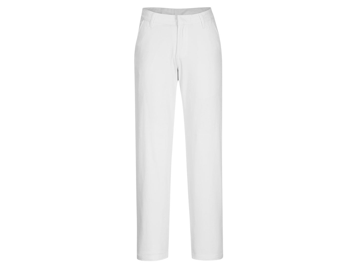 Pantalones Chinos Stretch Slim Para Mujer - Comodidad Y Estilo Negro / 28