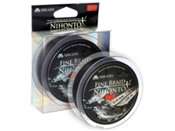 Linha Trançada Nihonto Fine 150 M Preto 0.100 Mmmikado