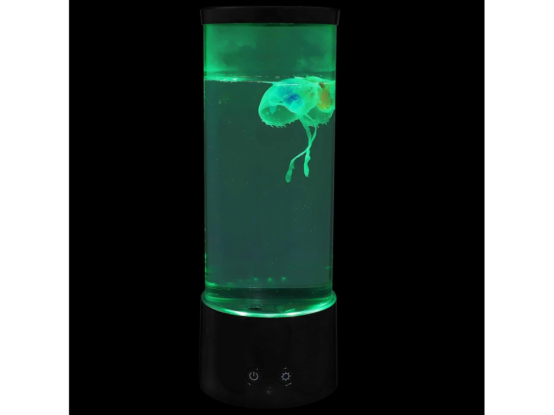 Lámpara de noche LED con forma de medusa para iluminación, 1 juego de luz ambiental de mesilla Rosewell