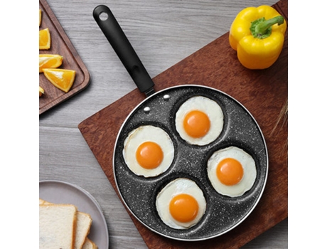 Sartén Huevo Pequeña con 4 Copas de Tortitas de Aluminio Olla CO-PHÉNIX