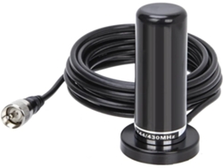 Antena Pl259 Para Radio De Coche N2rs Mini Uv De Doble Sección Con Cable Coaxial Rg58 De 5 Metros.