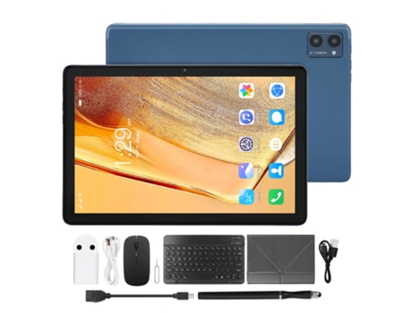 Tablet YIZHOOD G16 4G Android 11.0 5G Wi-Fi (10.1Inch - 12GB RAM - 256GB - Keyboard - Azul)