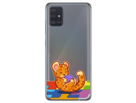 Carcasa Samsung Galaxy A51 5G TUMUNDOSMARTPHONE Dibujos Transparente Multicolor