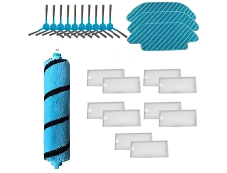 Accesorios filtro Hepa para Cecotec Conga 5090 Robot aspirador rodillo cepillo cepillos laterales fregona piezas de repuesto