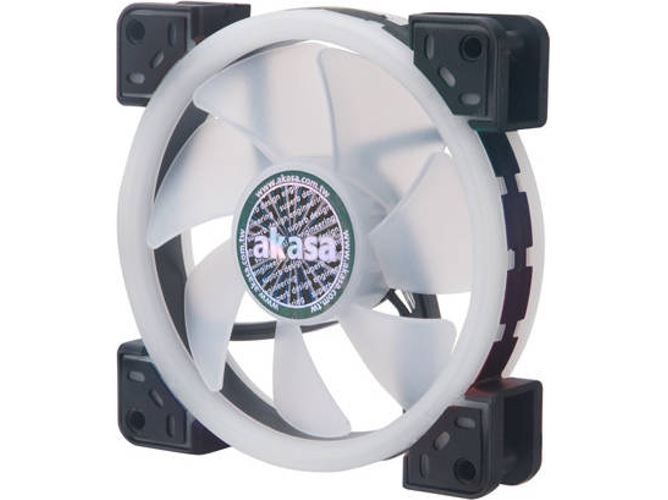 Ventilador AKASA Vegas TLX Negro, Blanco