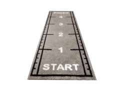 Pista De Atletismo De Césped Artificial - 5 X 1,5 Metros - Gris