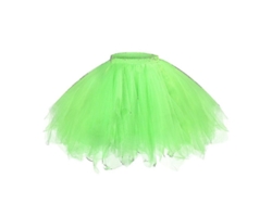 2026-falda Princesa De Tule Mesh Mujer Con Cintura Elástica Corta Bailarina Talla M/xl/xxl