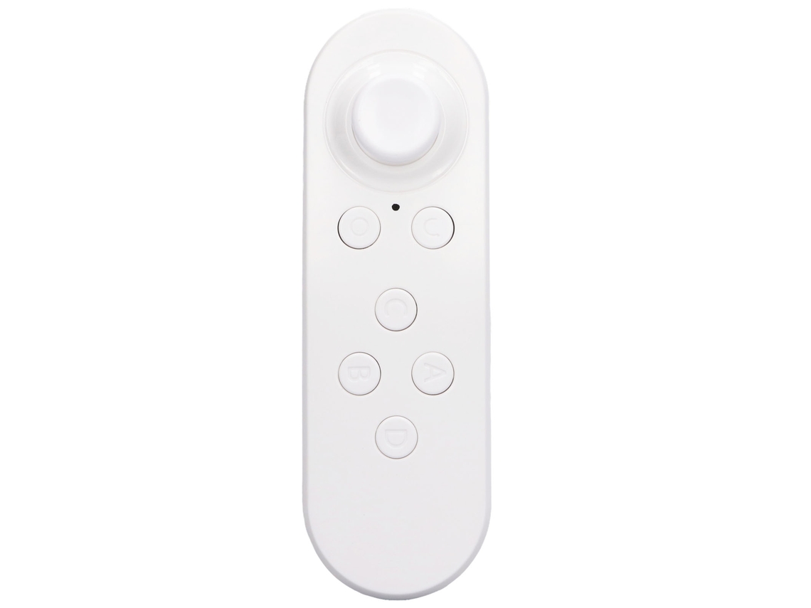Mando A Distancia Vr Con 4 Modos, Mando Inalámbrico Bluetooth, Joystick Blanco Para Juegos Y Música.