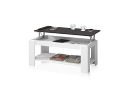 Mesa de centro elevable Ambit Blanco Artik (Blanco Mate) - Óxido 100 x 43–54 x 50cm cm