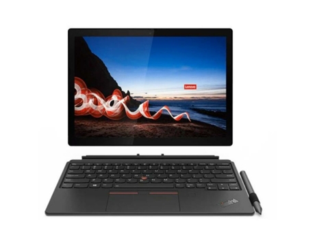 Laptop LENOVO 20UW005USP (Negro - sRGB - 16 GB RAM - 512 GB SSD - Qwerty Español - Qwerty US - 12,3 - Intel Core i5 - Intel)