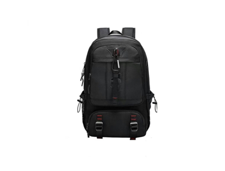 Mochila de viaje para hombre Mochila de montañismo al aire libre Mochila de gran capacidad Mochila escolar para estudiantes-027 # Negro 60L