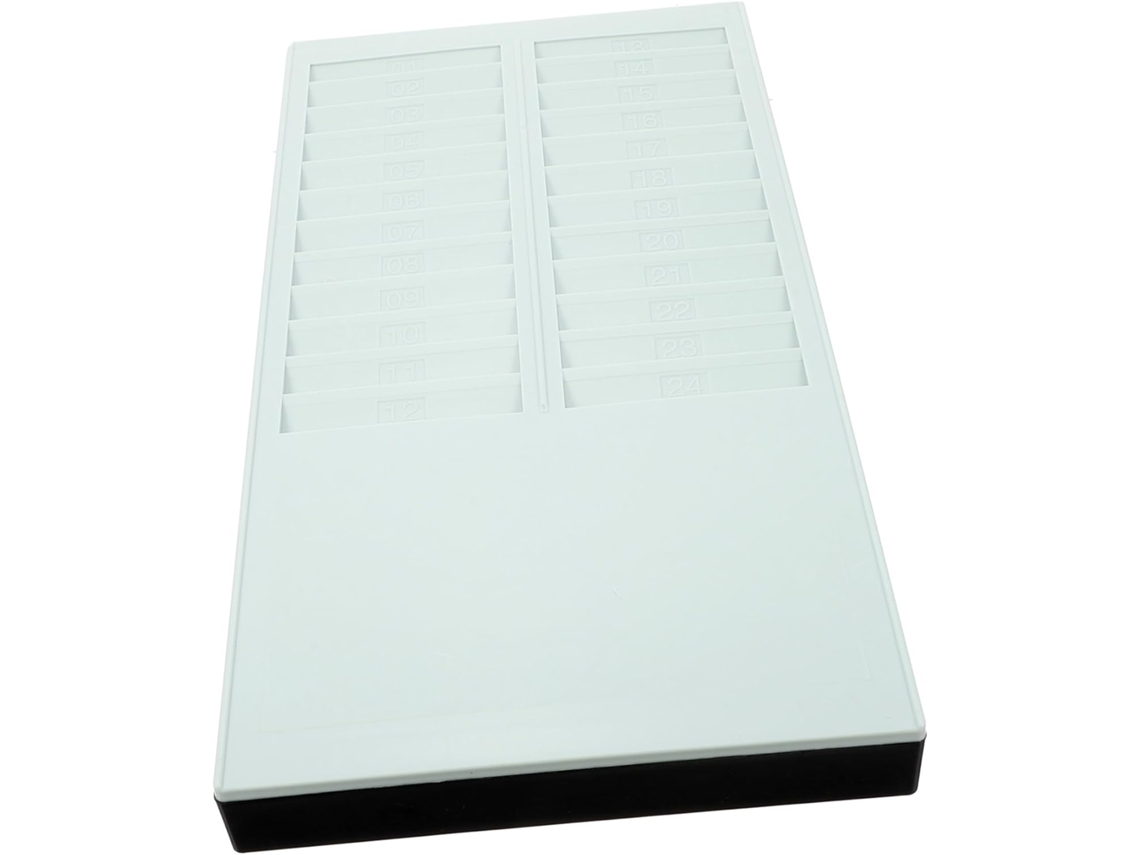 Soporte Organizativo Para Tarjetas De Ubicación, Estante De Almacenamiento De Plástico