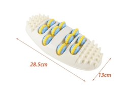 Dan26-roller Masajeador De Pies Dual Linjou Alivia Dolor De Talón Arco Y Fatiga Promueve Circulación
