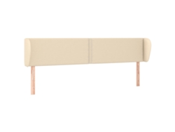 Maison Exclusive - Cabecero De Tela Color Crema 183x23x78/88 Cm