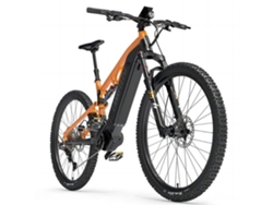 Bicicleta eléctrica Lankeleisi GT800 para uso diario, 500 W, 20 Ah, 48 V, 40 km/h, 29 pulgadas, color naranja