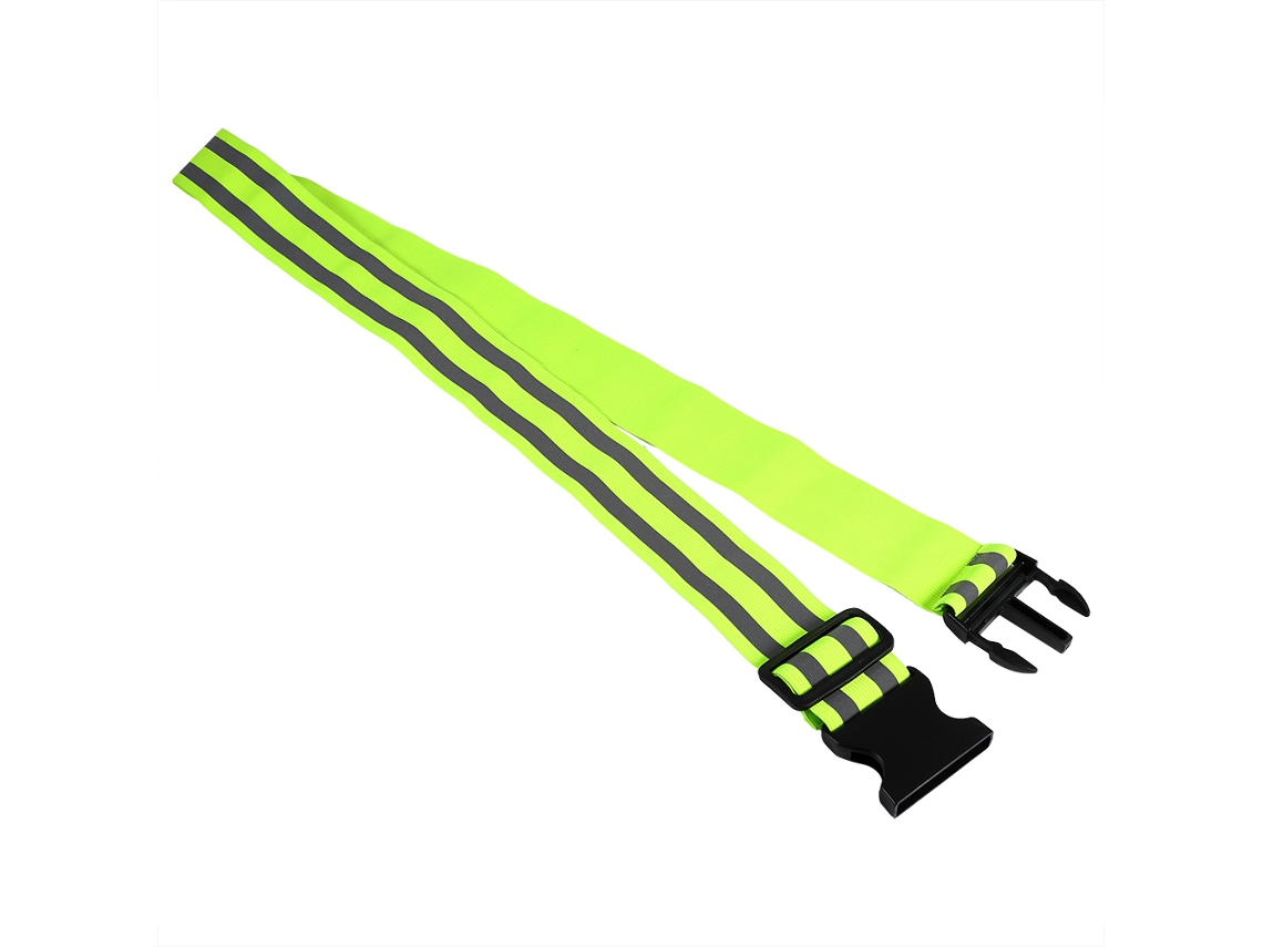 Cinturón de seguridad reflectante elástico ajustable Jinwei para deportes al aire libre de alta visibilidad
