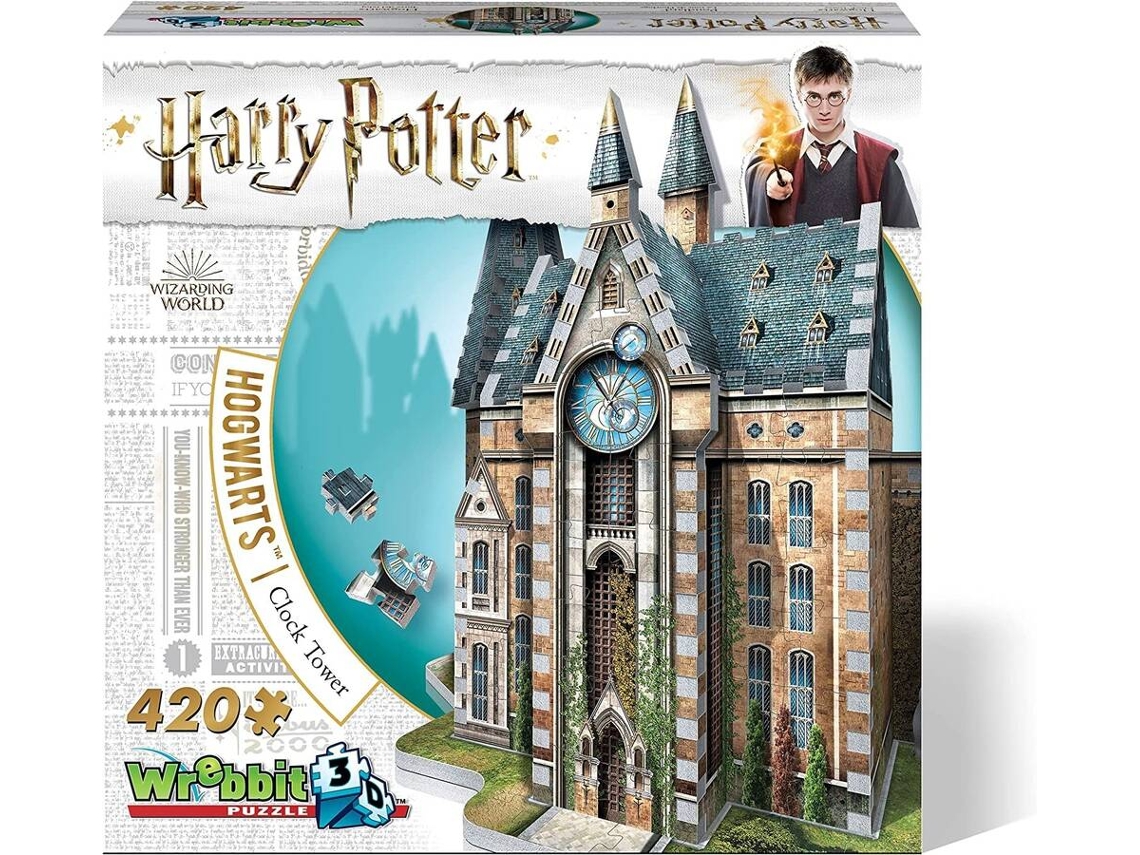 Puzzle WREBBIT Harry Potter Clock Tower (14 años - 420 peças)